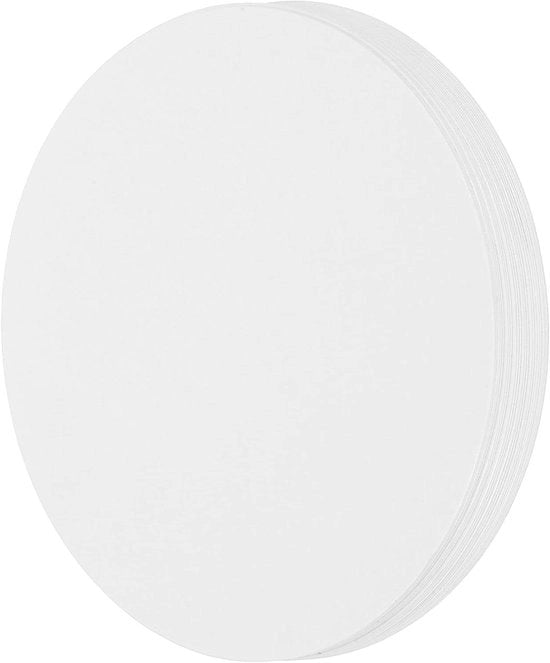Punti di rilievo in carta bianca, 24 pezzi, 15 cm, per attività di ricreazione, classe e decorazione del quadro nuziale