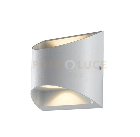 APPLIQUE BIEMISSIONE LED VEYRON BIANCA 7W 840LM CCT 3000K / 4000K IP54 13X6,9X12,3CM