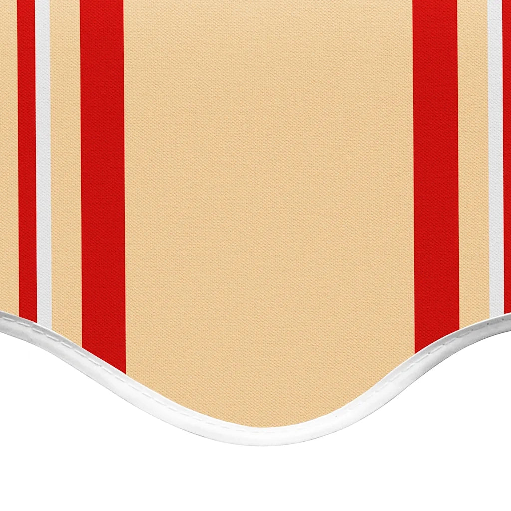 Tessuto di Ricambio per Tenda da Sole Giallo e Arancio 6x3 m 312023