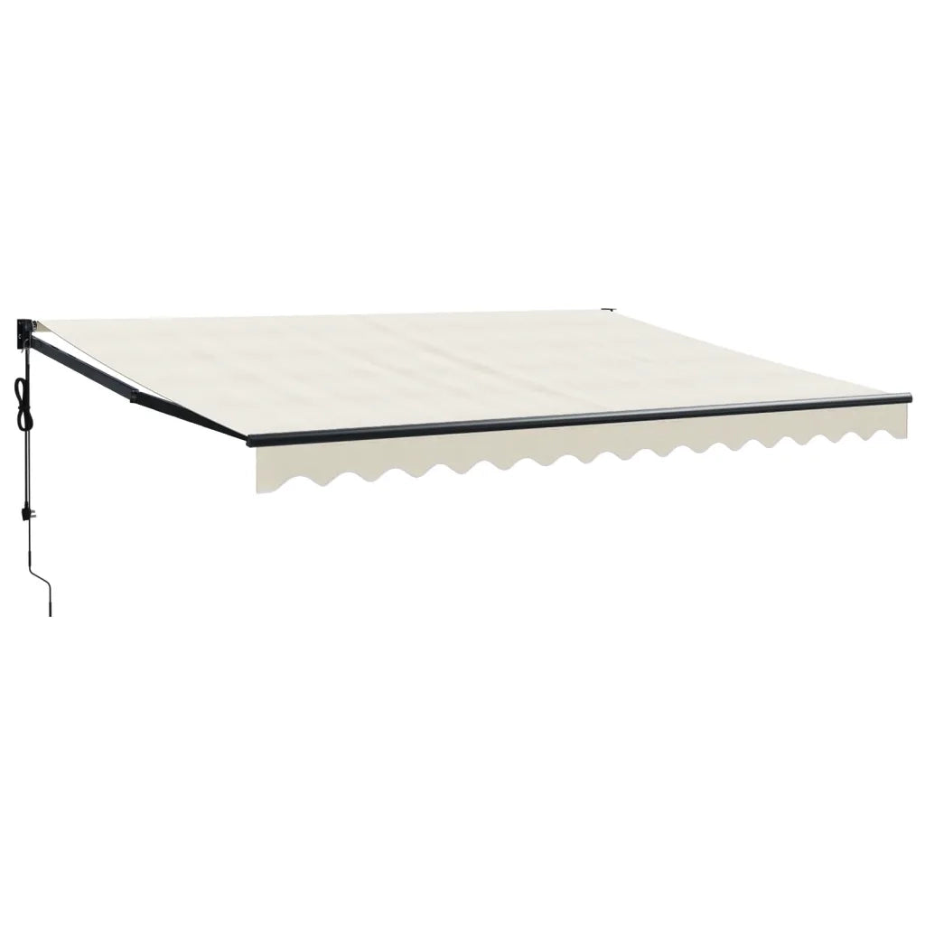 Tenda Sole Automatica Retrattile Crema 4,5x3 m