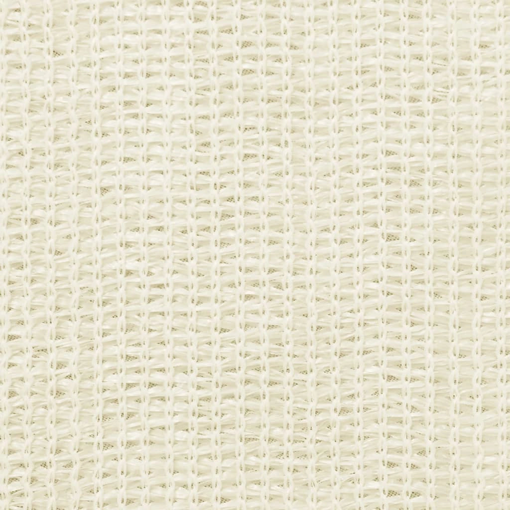 Schermo per balcone schermo per la privacy 120 x 300 cm HDPE crema 02_0010131