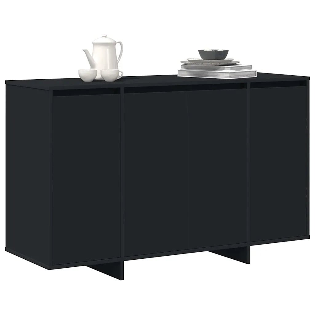 Credenza Nero 120 x 41 x 75 cm Legno multistrato 3333897