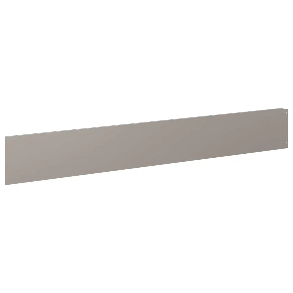 Bordura per Prato 20 pcs 100 x 15 cm Acciaio Ruggine 8008831
