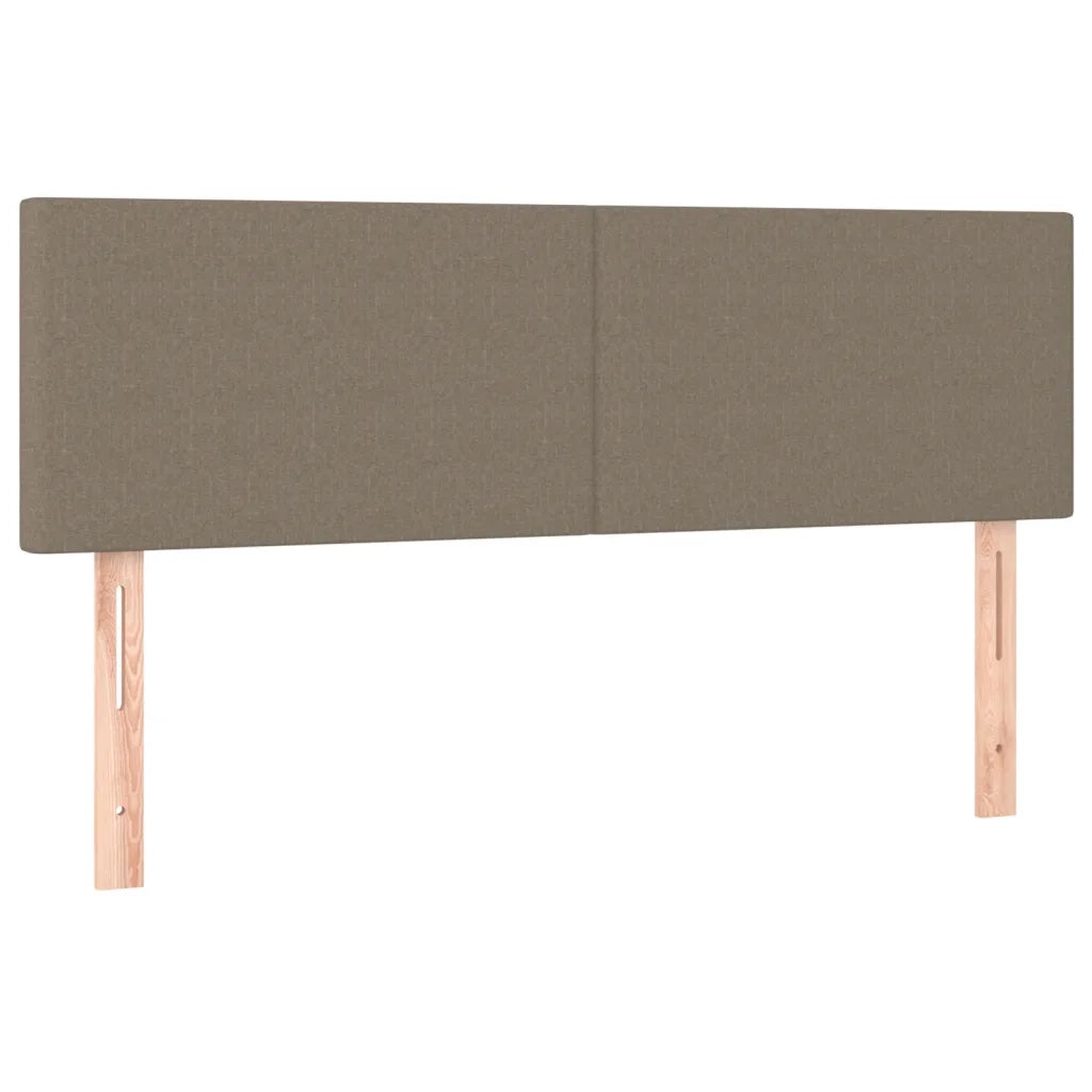 Giroletto a Molle con Materasso Tortora 140x190 cm in Tessuto 3130109