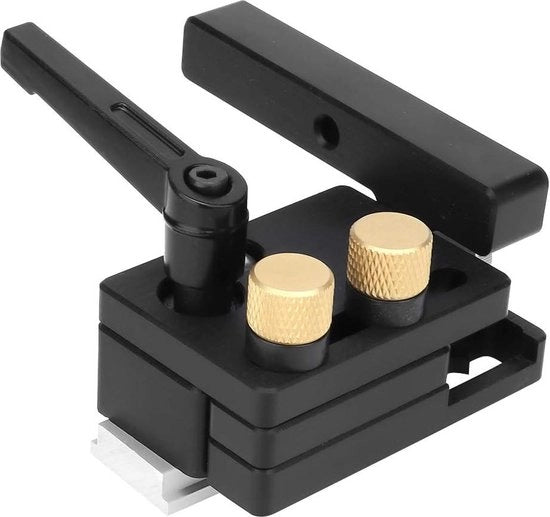 Posizionatore per lavorazione del legno - formato compattato - Progettazione del manico ergonomico - standard T-track lavorazione.