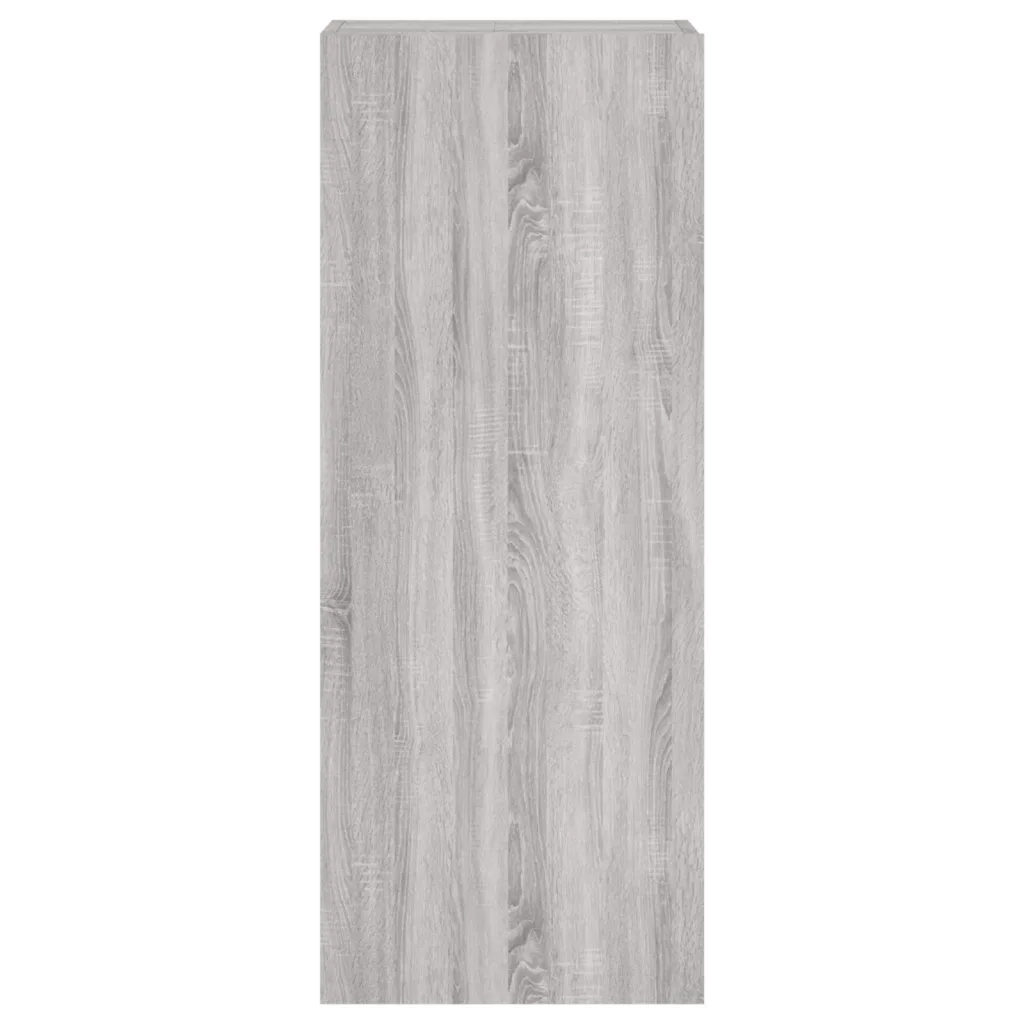 Mobile TV Parete-Credenza per TV sospesa-Console TV  Grigio Sonoma 40,5x30x102 cm Legno Multistrato