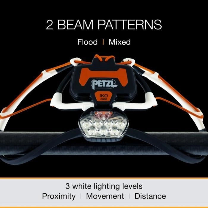 Lampada frontale IKO CORE PETZL