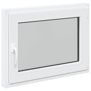 Finestra per Soffitta RISOR 80 x 70 cm PVC e Vetro Bianco CFW7294040