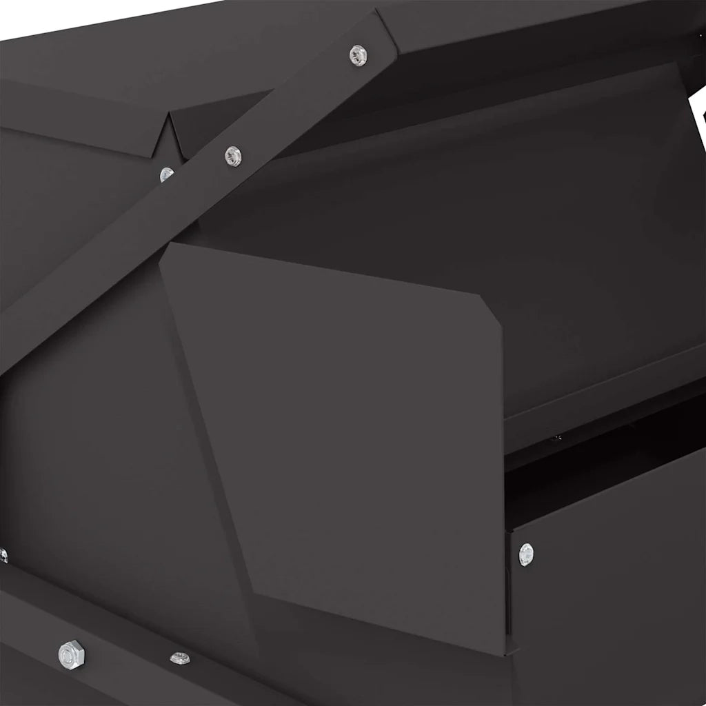 Mangiatore a Pedale per Pollo Nero 50 x 40 x 29 cm CFW8504611