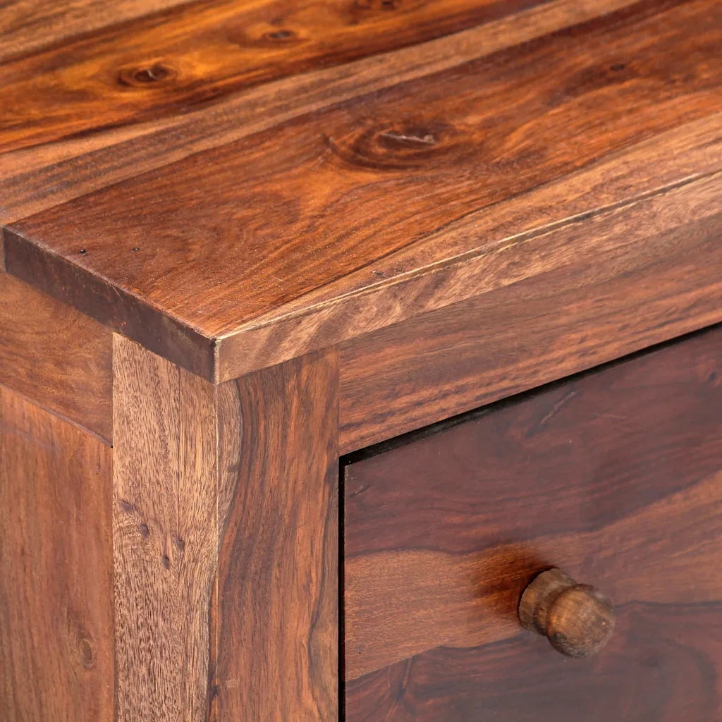 Tavolino da Salotto-Tavolino da soggiorno-Tavolo 90x50x30 cm in Legno Massello di Acacia