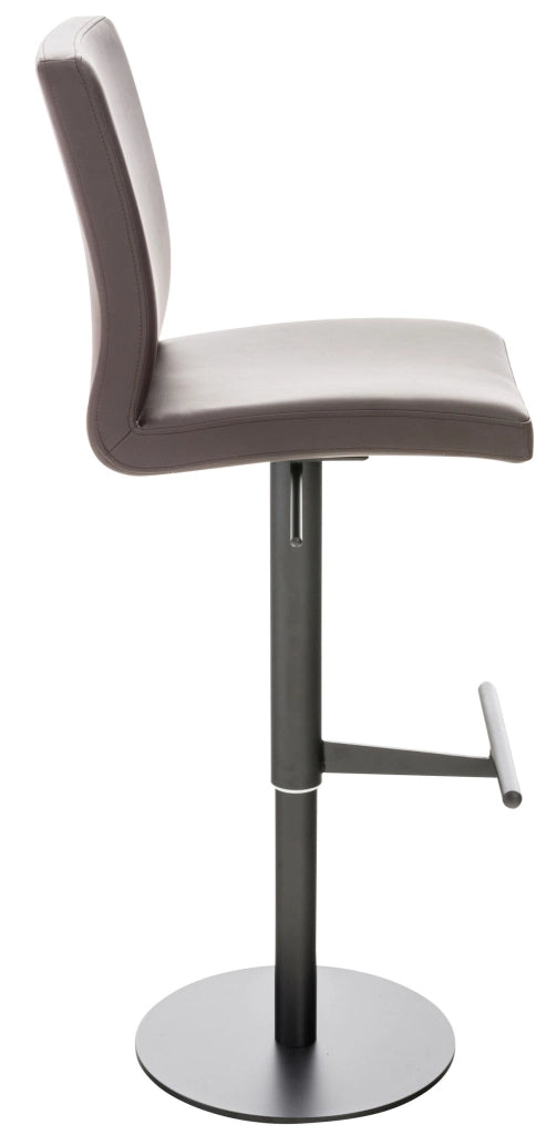 Barhocker Cadiz Kunstleder schwarz