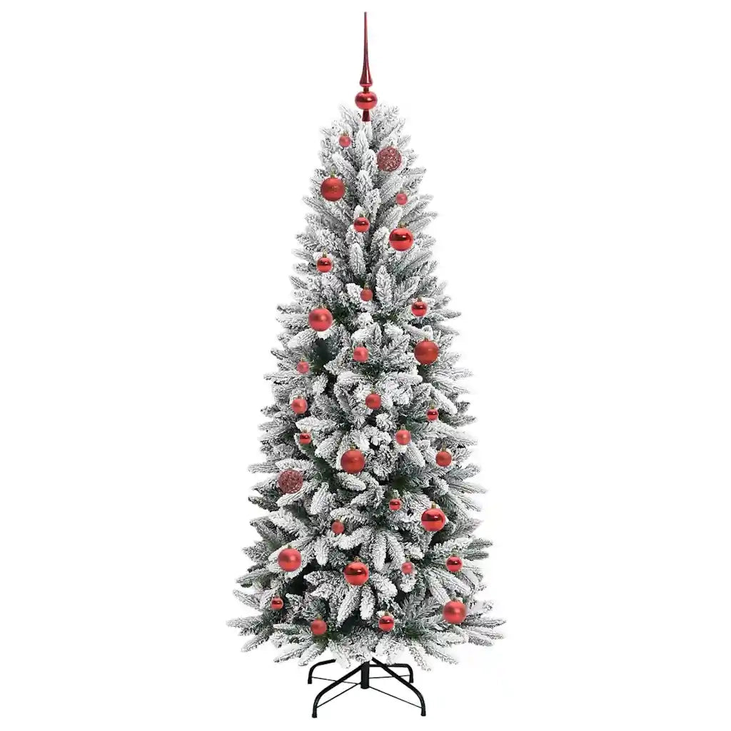 Albero di Natale artificiale con 150 LED Bianco 150 cm 3396033