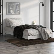 Giroletto-Struttura Letto Grigio Sonoma 90x200 cm in Legno Multistrato 282488