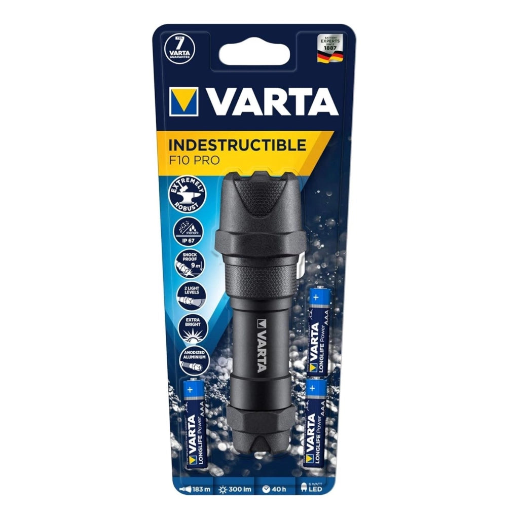 Varta indestructible f10 pro torcia