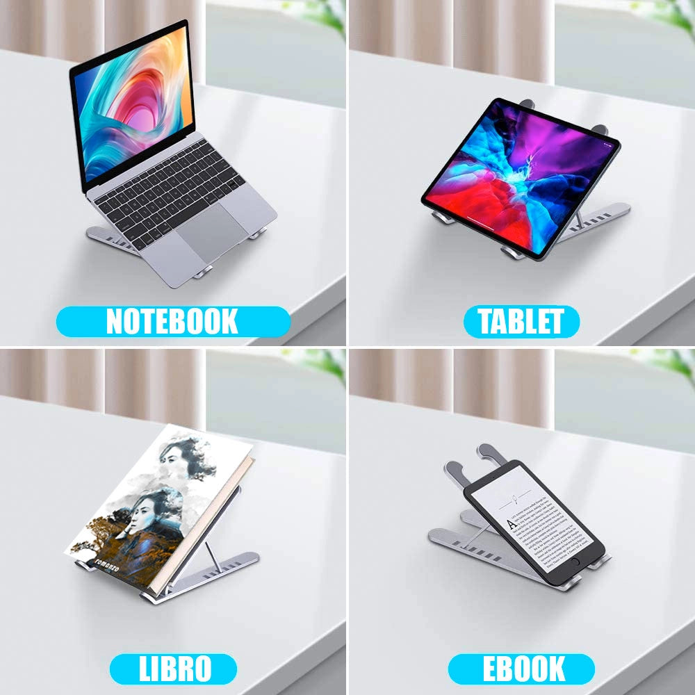 Supporto PC Portatile e Tablet 6 Livelli Regolabili