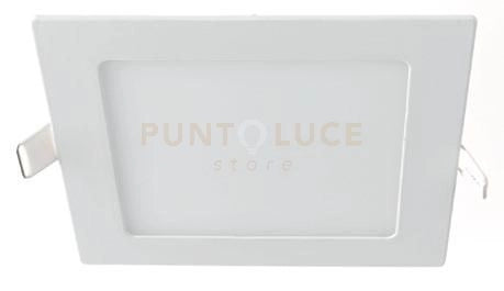 INCASSO LED FLAP BIANCO 8W 480LM 4000K 12X12X1,8CM