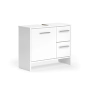 Vicco Mobile sottolavabo per bagno Bianco 70.2 x 57 cm con 2 cassetti e 1 anta