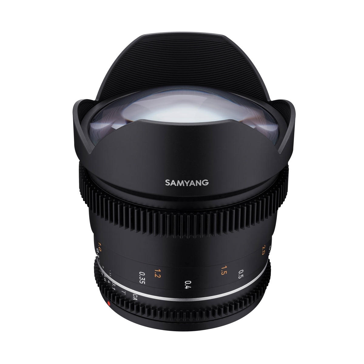 Obiettivo ultragrandangolare MF 14 mm T3,1 VDSLR MK2 – luminoso T3,1 compatibile con attacco Canon EF, lunghezza focale fissa 14 mm, Follow Focus, risoluzione full frame e APS-C 8K