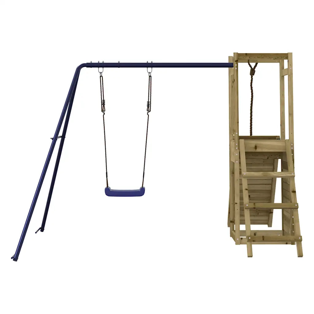 Set da Gioco da Esterno in Legno di Pino Impregnato CFW7147975