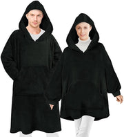 Pantaloni a cappuccio in oversize con imbottitura a forma di pelliccia - Capo - Dimensione XXL - Uomo/Donna - Caldo - Poliestere microfibra - Maglione