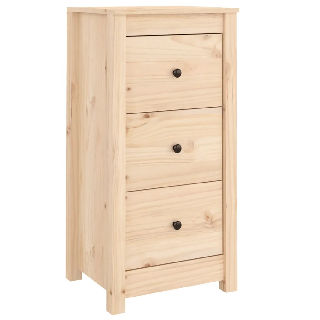 Credenza | Madia | Buffet da pranzo | Armadio da pranzo 40x35x80 cm in Legno Massello di Pino