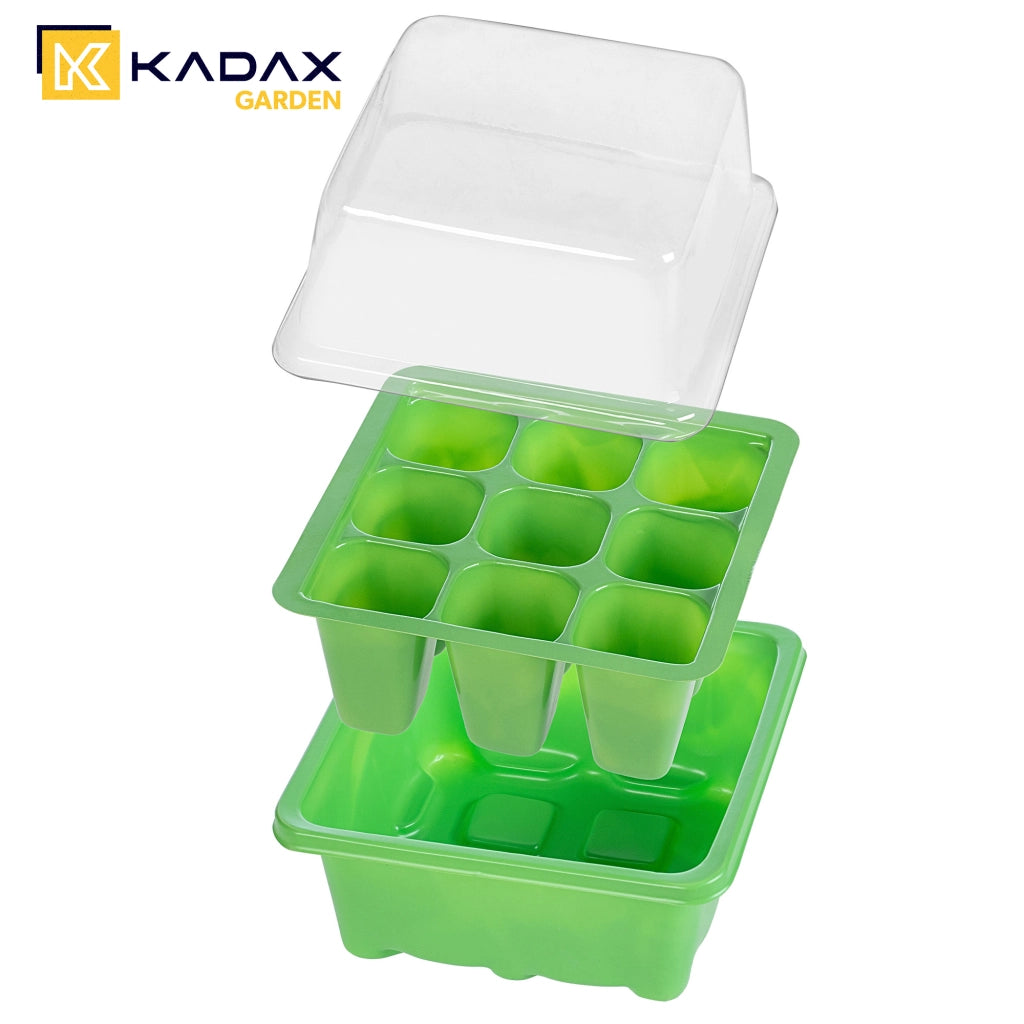 Mini serra KADAX Mini serra Serra Serra 9 celle Vassoio per semina