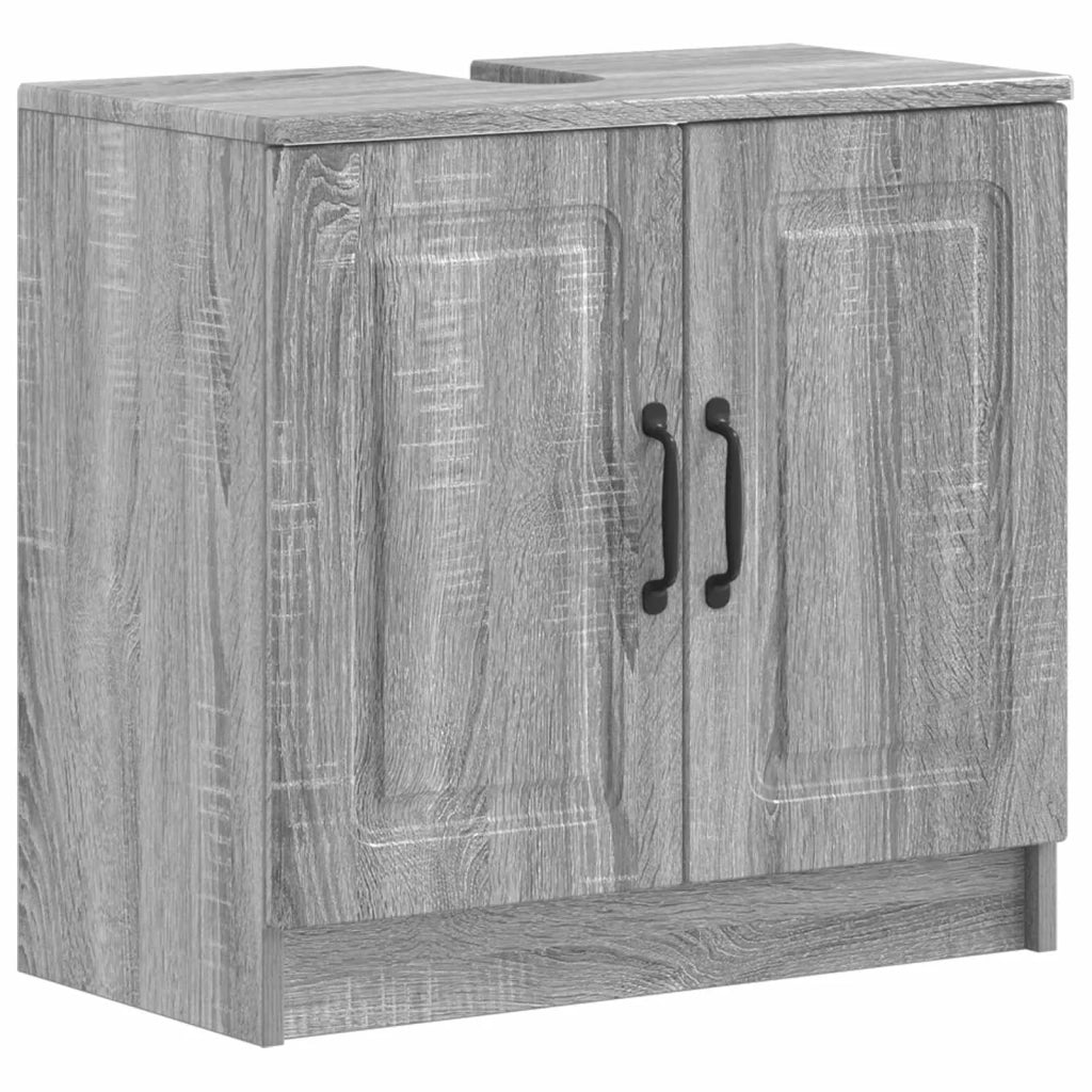 Armadio per Lavabo da Bagno UTRECHT Sonoma grigio 897671