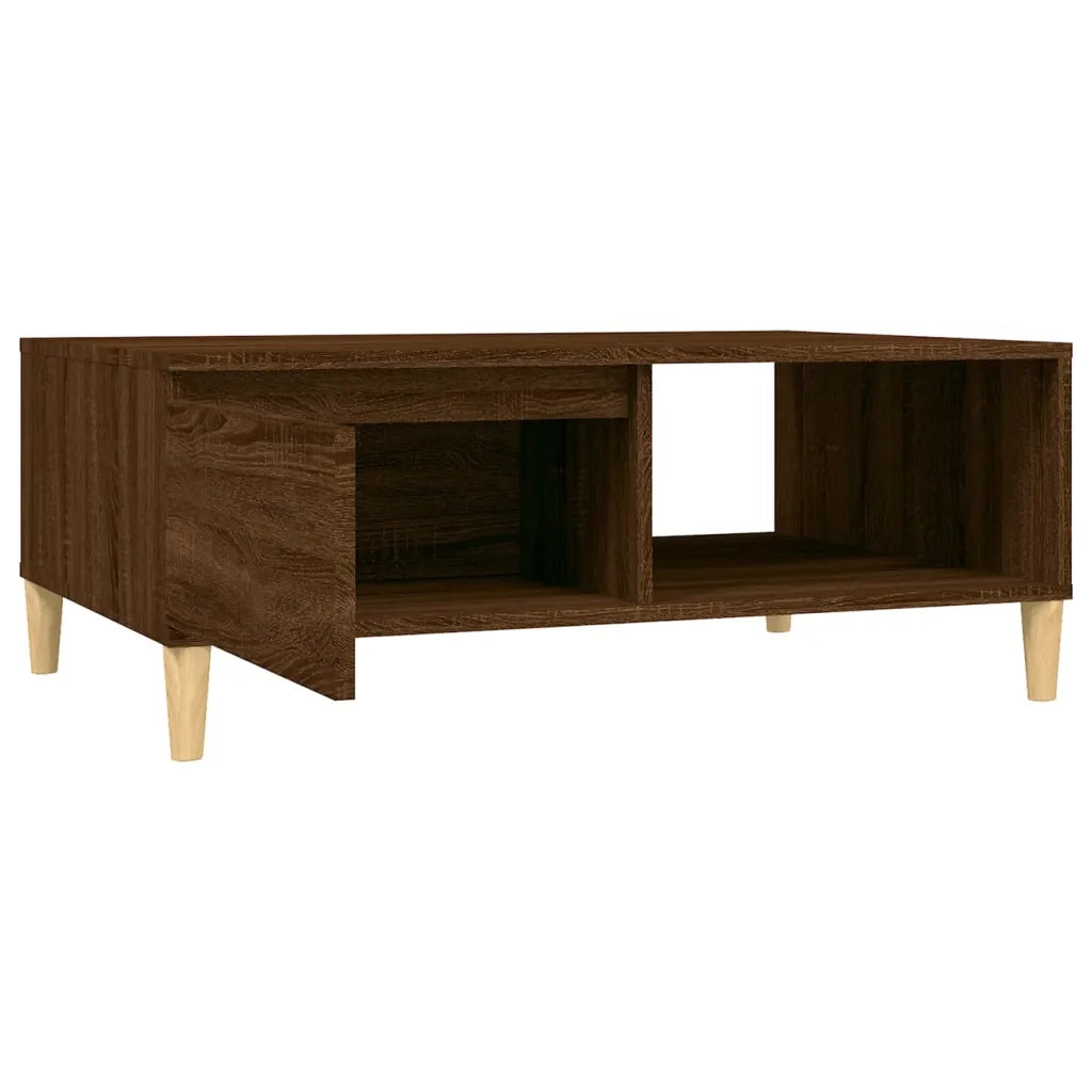 Tavolino da Salotto Rovere Marrone 90x60x35 cm in Truciolato 813172