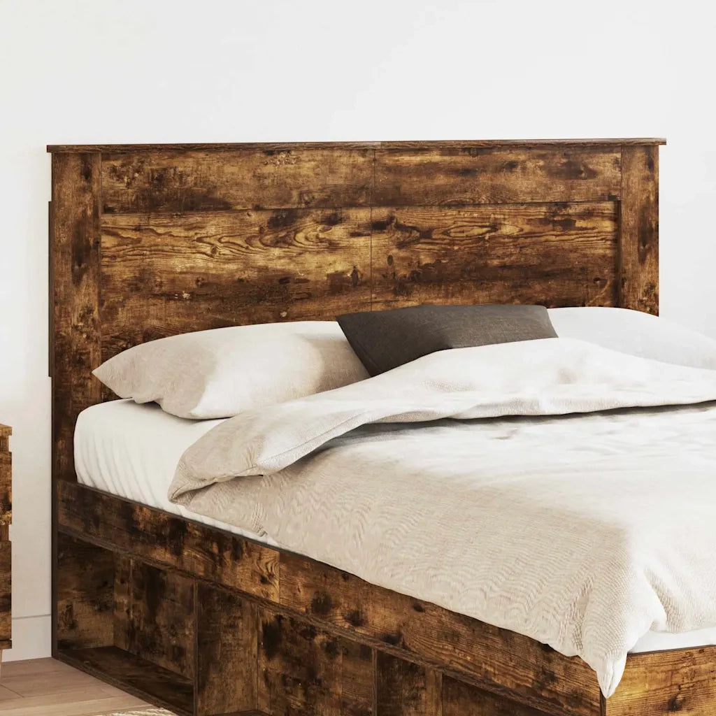 Testiera-Testata-Testiera Decorativa Rovere fum¨¦ 150 cm Legno multistrato 922913