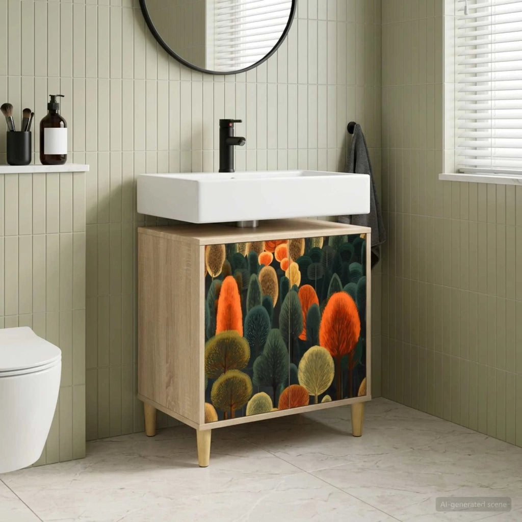 Mobile da Bagno ZAANDAM Sonoma 60 x 40 x 60 cm 8007400