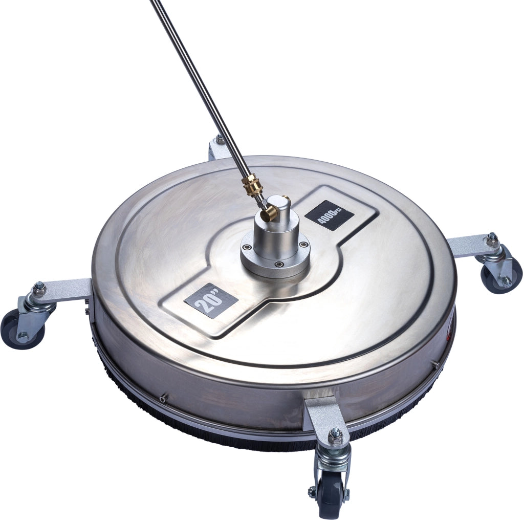 Spazzola Professionale T-Racer 20" – Acciaio Inox, 275 Bar | Compatibile con Idropulitrici 1500-4000 PSI