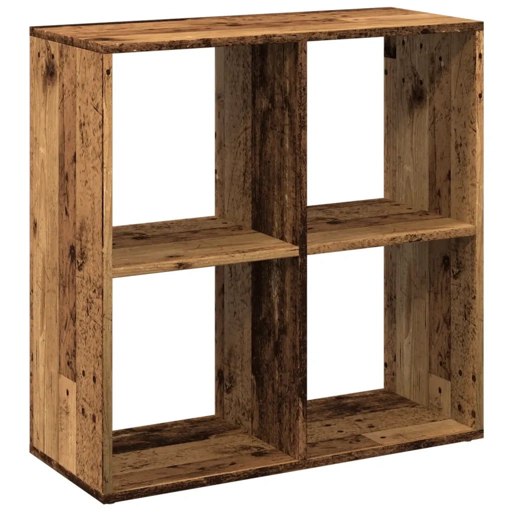 vidaXL Libreria Divisorio Legno Vecchio 69,5x29x69,5 cm in Truciolato