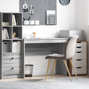 Scrivania per Computer Grigio sonoma MDF 100 x 40 x 76 cm