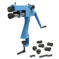 Bordatrice manuale da banco per materiale fino a 0,8mm profondità lavoro 177mm