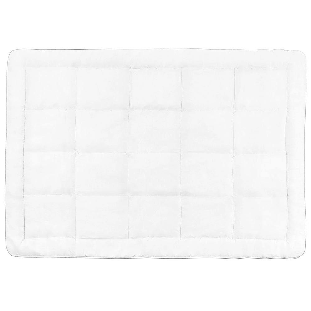 Piumino in microfibra di poliestere imbottitura 155 x 220 cm per chi soffre di allergie
