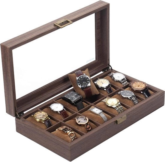 Cassa orologio - cuscino orologio, scatola orologio \ scatola orologio 21.6D x 39L x 8.5A centimetri