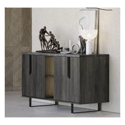 Madia 4 ante palissandro nero Zaira 165x49x83h