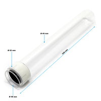 Pezzo di ricambio: tubo di vetro al quarzo per filtri a pressione laghetto CPF-5000 CPF-10000