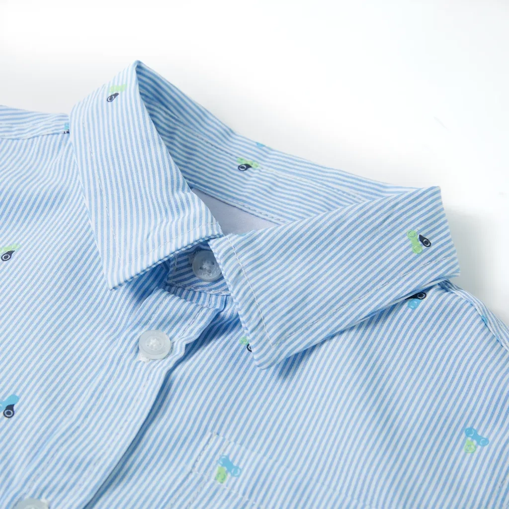 Camicia da Bambino Azzurra 128cod mxl 110548