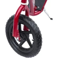 Monopattino per Bambini 5-12 Anni con Freno Posteriore e Manubrio Regolabile, 120x52x80-88 cm, Rosso