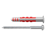 TASSELLO CON VITE 'DUOSEAL' Ø 8x75 mm - vite 6x70 mm - 25 pezzi- FISCHER