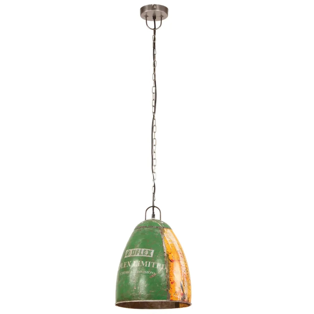 Lampada Sospesa Industriale 25 W Multicolore Rotonda 32 cm E27 344400