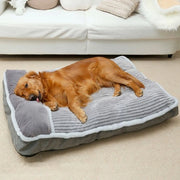 Letto per cani di medie dimensioni - Materasso per cani con cuscino - Cuscino per cani morbido - Sostegno flessibile - Lavabile in lavatrice - Migliora la qualità del sonno - Porta cani