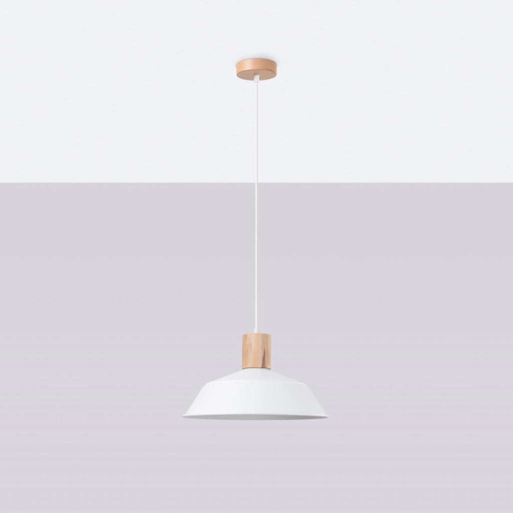 Lampada a sospensione FANO bianco