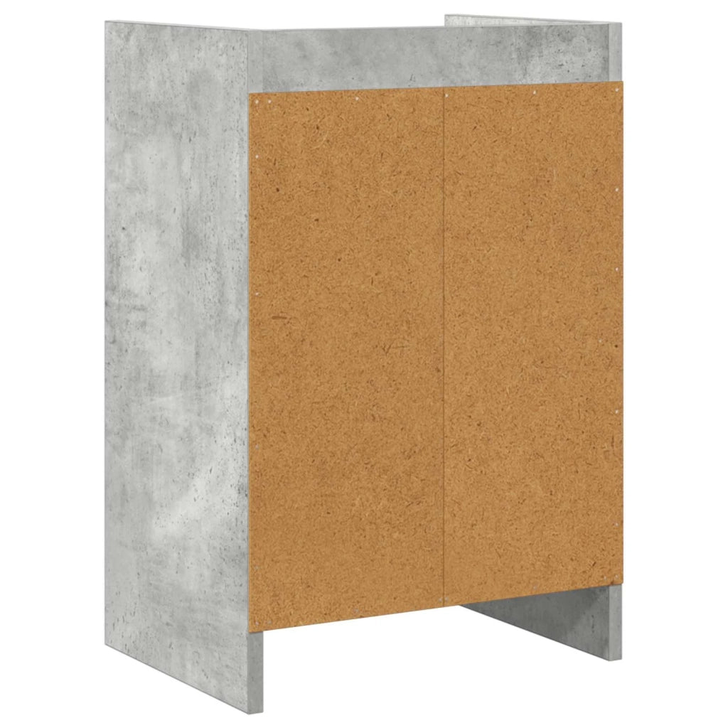 Comodini Grigio Cemento 40 x 30 x 60 cm Legno ingegnerizzato 8010969
