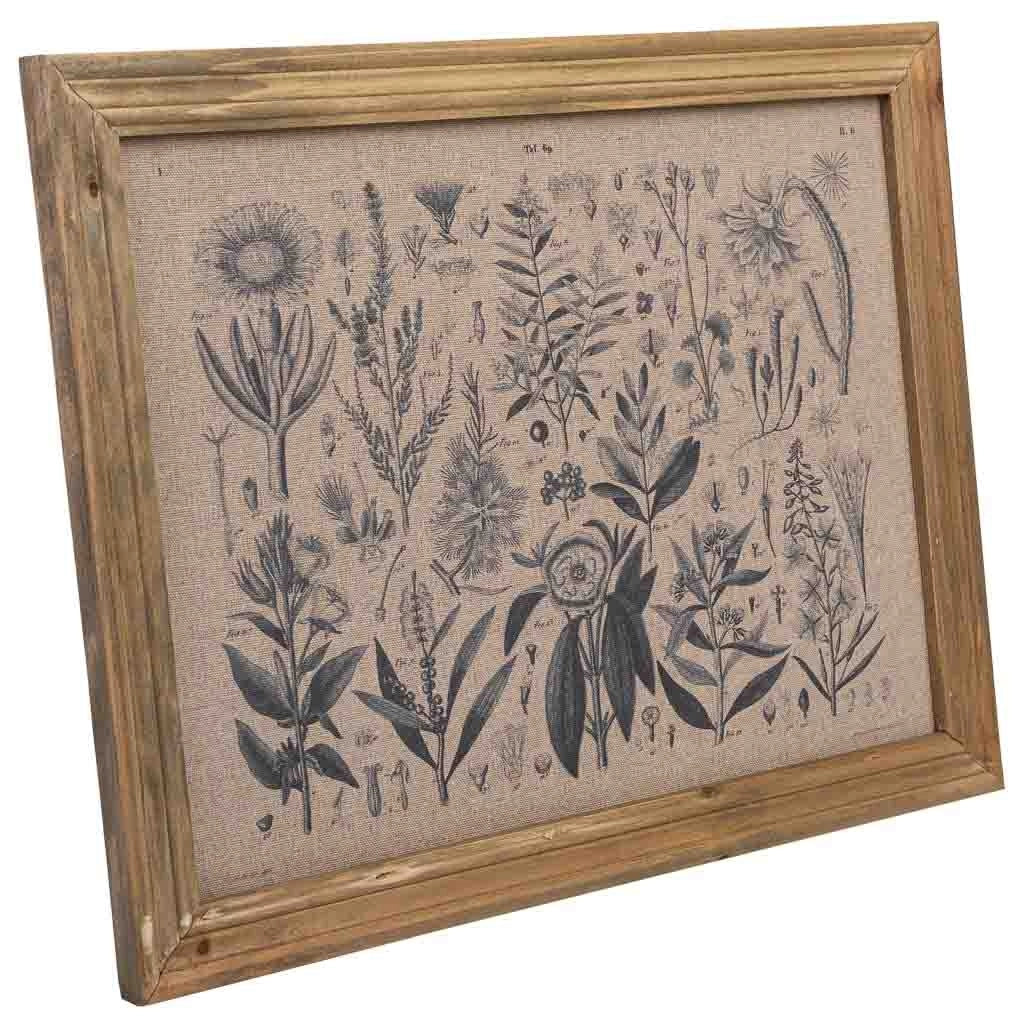 Quadro in tela stampata con cornice in legno, 33x43x1,8