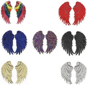 Pannelli decorativi da cucire 7 pezzi - Pailletten angeli ali - Pannelli opstrijkbare - Per decorare vestiti/ tessuti