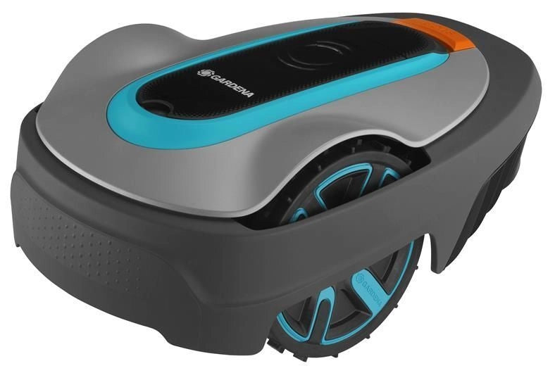Gardena SILENO city Tagliaerba robotizzato Batteria Nero, Blu, Grigio