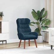 Poltrona-Divano Sedia Blu 69 x 74 x 93 cm Velluto 180521