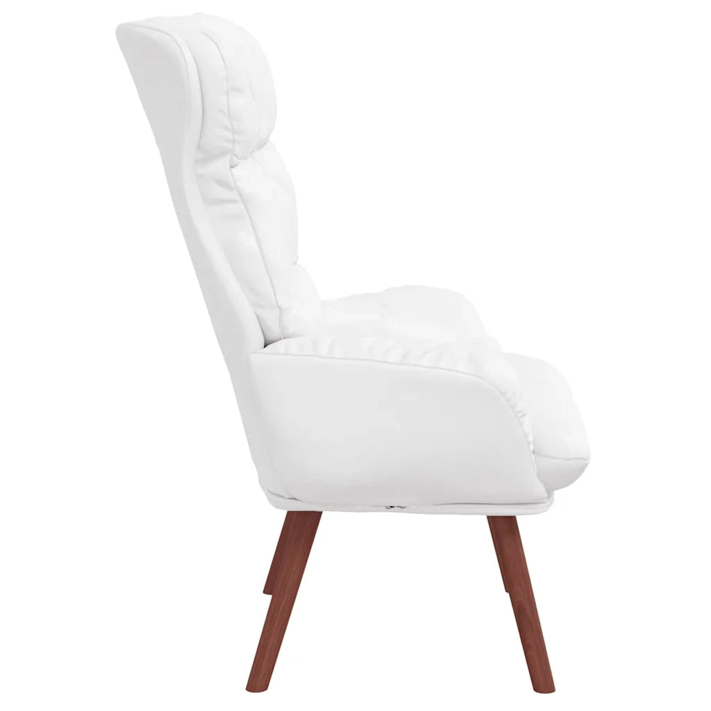 poltrona Bianco 69 x 74 x 93 cm Pelle Artificiale 42001879